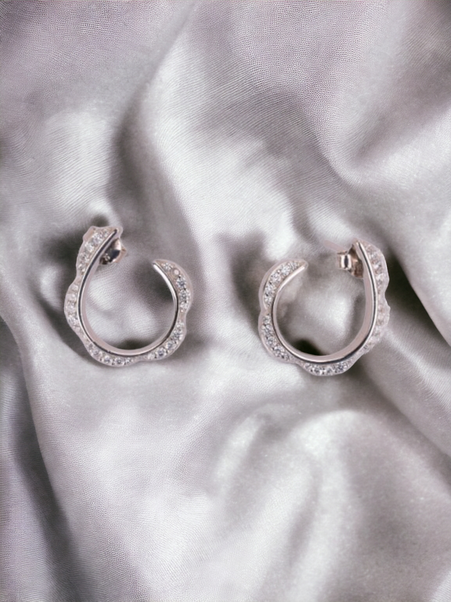 Thailand's CZ Classics Dazzling Hoops